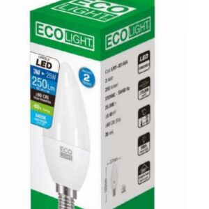 Lampada Oliva LED E14 8w Luce Calda 806 Lumen